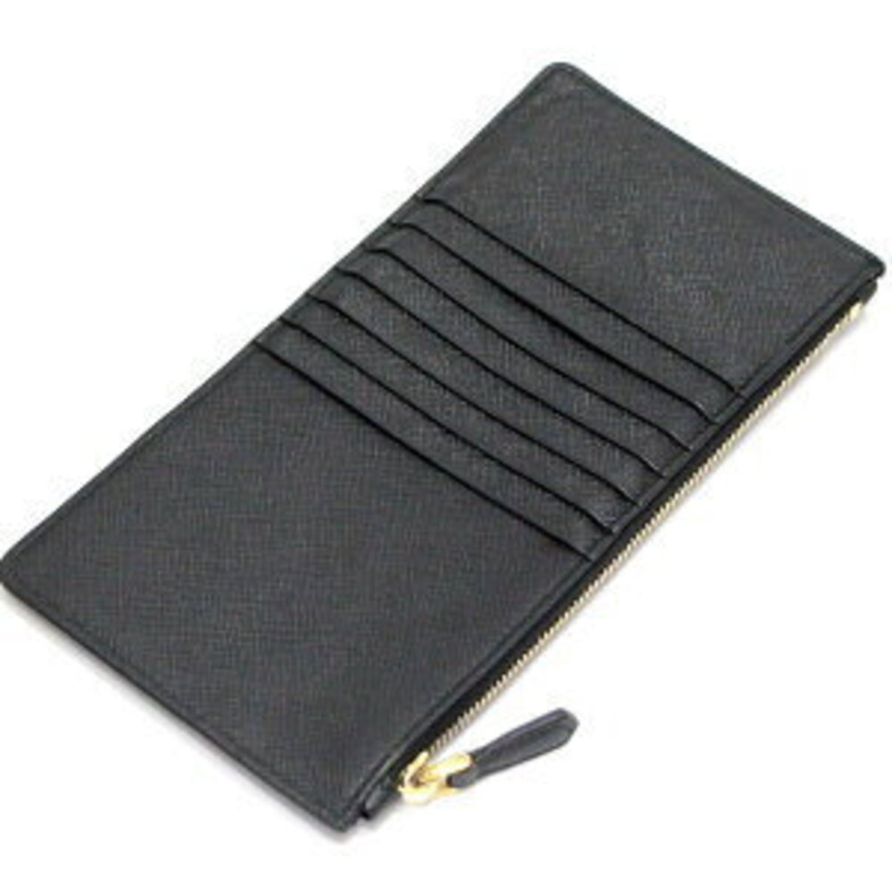 Prada Triangle Logo Document Wallet Fragment Saff… - image 2